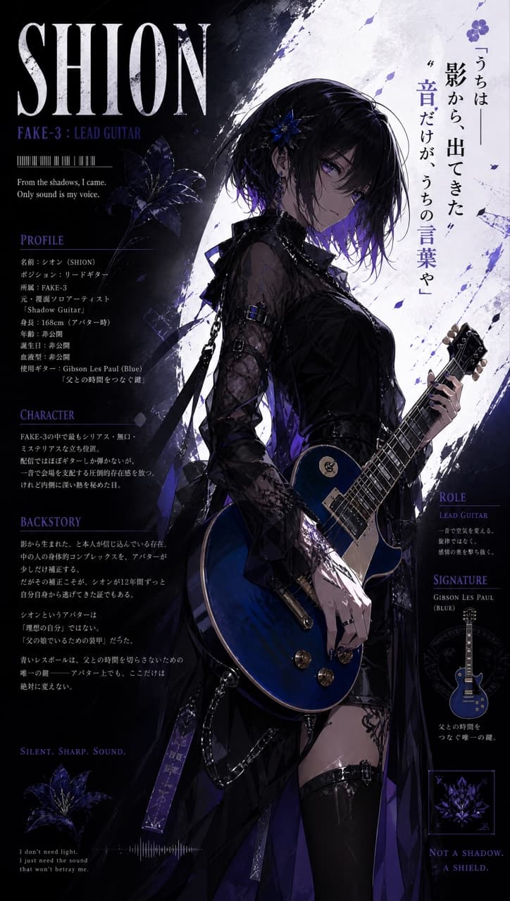 SHION — 父の影から抜け出した天才